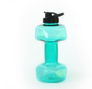 Creative Dumbbell Fitness Water Bottle Filled Cup